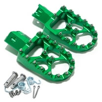 Tarazon Billet Foot Pegs Footpegs For Yamaha PW50 PW80 TTR90/E TW200 For Kawasaki KLX110