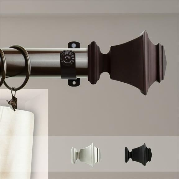 Domovina Chris 1.5" Curtain Rod