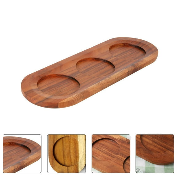 ETHZZLE Serving Tray 1Pc 11.8X3.9X0.8In