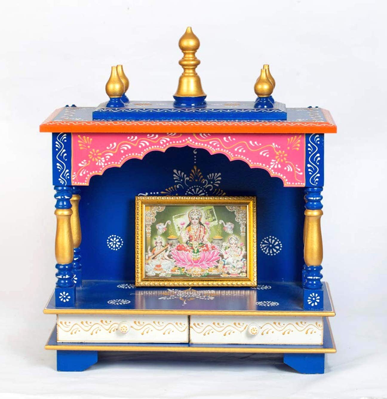 Wooden Mandir For Home & Office /Home Temple/Pooja Mandap /Wooden Pooja