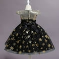 thumbnail image 2 of Girls Witch Sequins Costume Princess Dress Halloween Cosplay Fancy-Dress Outfit, 2 of 7