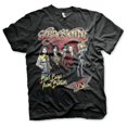 thumbnail image 1 of Aerosmith Boston 3 Joe Perry Steven Tyler Rock Tee Officiel Manches Courtes T-shirt Unisexe F6607, 1 of 1