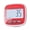 Red, variant on Digital Step Counter with 3 Button Control, Large LCD Pedometer for Walking Running Hiking and Daily Activity