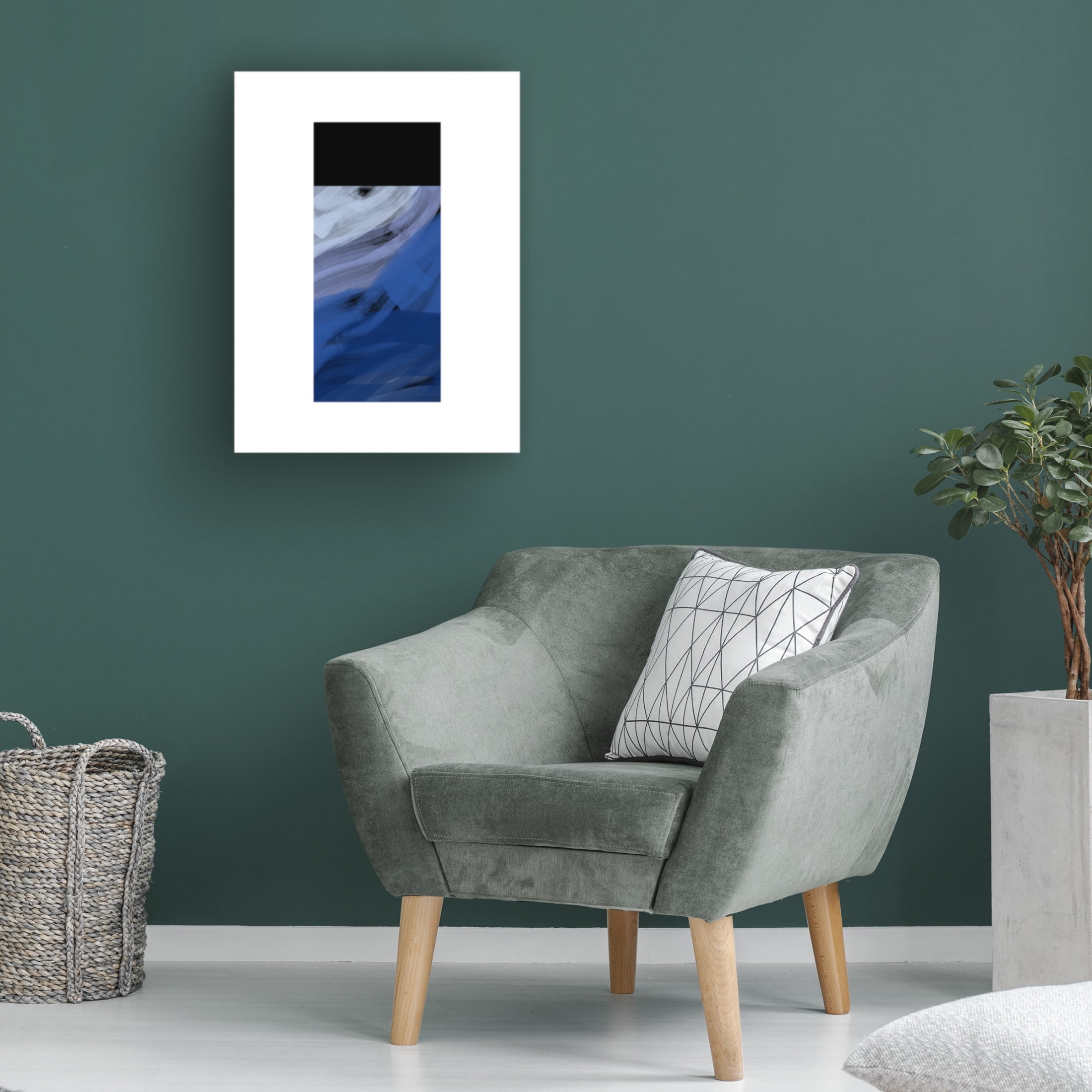 Trademark Fine Art Elena Ristova Indigo32 Canvas Wall Art
