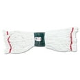 thumbnail image 2 of Rubbermaid Commercial Web Foot Shrinkless Looped-End Wet Mop Head Cotton/Synthetic Medium White, 2 of 3