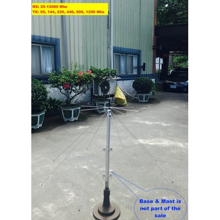 Harvest D-2000U Discone Antenna with SO-239 Connector for General Coverage Antenna