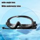 thumbnail image 4 of Gafas de natación infantiles Cuerpo grande impermeable antiempaña | Ajuste Cómodo de Silicona | Correa ajustable | Lente de plástico multicolor | Gafas de natación de 14x6 cm para piscina, playa, 4 of 6