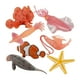 thumbnail image 2 of 7 Unids Simulado Modelo de Vida Marina Peces Juguetes de Baño Favor de Fiesta Piedra Peces Figuras de Acción Educativas para año Nuevo Regalo, 2 of 9