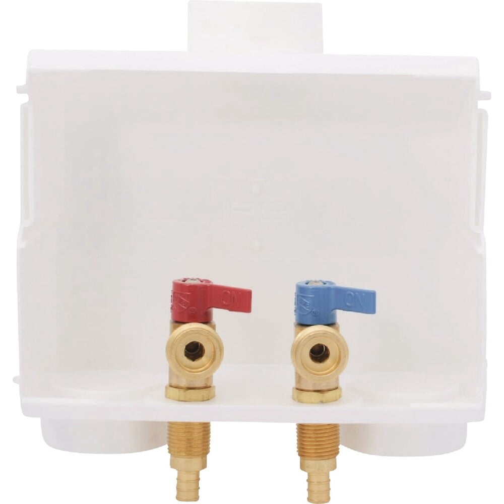 SharkBite 1/2 In. x 3/4 In. MHT Washing Machine Outlet Box 25739