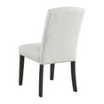 thumbnail image 6 of Everly Dining Chair 2-Pack in Oyster Gray Fabric with Gray Washed Legs, 6 of 9