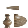 thumbnail image 2 of Gracie Mills Devin Classic Charm 46 Inch Round Pedestal Dining Table GRACE-11791, 2 of 3