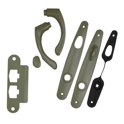 Andersen Tribeca Style Single Active Hinged Door Hardware Set in Stone