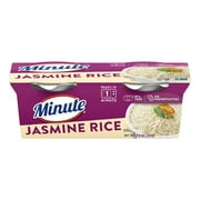 Minute Ready-to-Serve Jasmine Rice, Microwaveable Rice Cups, 4.4 oz, 2 Ct