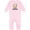 AD-Pink, variant on Cute Kawaii Sloth My Baba Loves Me Baby Romper Coveralls
