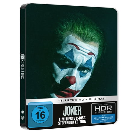 Joker: Folie à Deux Limited Steelbook (4K UHD   Blu-ray) (4K Ultra HD)
