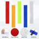 thumbnail image 4 of 20pcs Calcomanías Reflectantes 1" x 5.9" Cinta Adhesiva Reflectante de Alta Visibilidad de Grado Diamante Impermeable para Bicicleta, Automóvil, Motocicleta, Remolque, Casco, Buzón Multicolor, 4 of 7