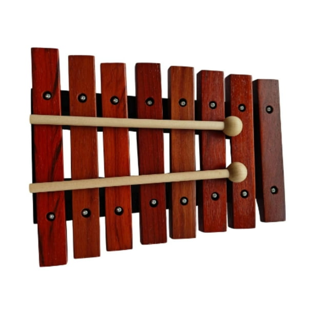 Xilófono De Madera Para Niños – Juguete Musical De Percusión Con 8 Notas, Colores Brillantes Y Sonido Nítido Para Aprendizaje Temprano