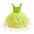 thumbnail image 2 of Green Elf Fairy Costume for Girls Female Princess Outfits with Accessories, Little Girls for 5-6Y, 2 of 8