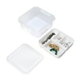 thumbnail image 3 of Simplify Stackable Plastic Storage Organizer in Clear, 3 of 5