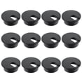 thumbnail image 1 of CUITING 12PCS Cable Wire Grommet Round Computer Desk Hole Cover 35mm Cord Organizer, 1 of 6