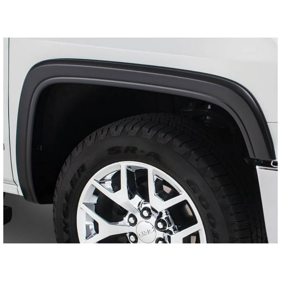 Bushwacker by RealTruck OE Style Factory Front Fender Flares | 2-Piece Set, Black, Smooth Finish | 40145-02 | Compatible with 2016-2018 GMC Sierra 1500 w/ 5.8' Bed