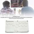 thumbnail image 3 of Controlador de palo de lucha Arcade Fighting Rocker teclado interruptor mecánico blanco baja latencia para PC para ANGGREK Otros, 3 of 8