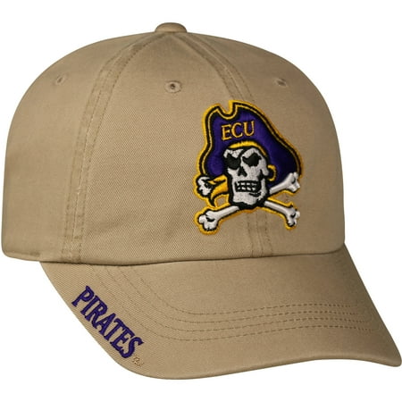 - NCAA Men's East Carolina Pirates Khaki Cap