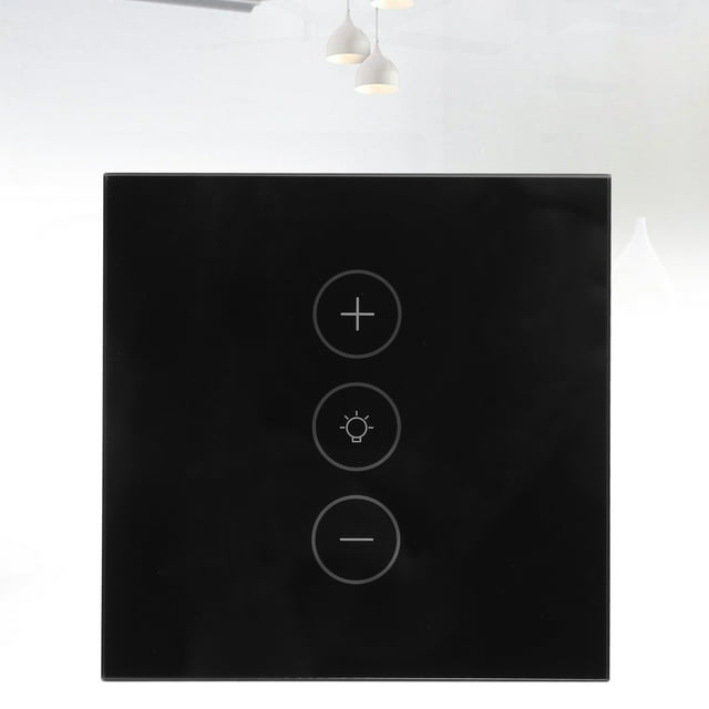Interruptor De Atenuación Inteligente, Control De Aplicación Remota Enchufe De La UE 110-240V Control Táctil Interruptor De Atenuación Inteligente Temporización De 400W Para