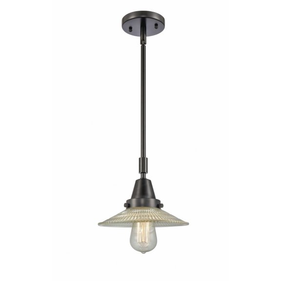 Innovations Lighting - Halophane - 8.5 Inch 3.5W 1 LED Mini Pendant Matte Black