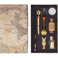 thumbnail image 1 of Dip Calligraphy Pen - Set Vintage Fine Calligraphy Pen Set Seal Stamp Dip Pen Gift, 1 of 5