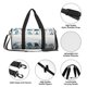thumbnail image 4 of Balery Snow Gnome for Winter Bolsa de Gimnasio para Mujeres y Hombres, Bolsa de Viaje Impermeable, Bolsa de Fin de Semana con Compartimento para Zapatos y Bolsillo Húmedo, 4 of 6