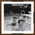 thumbnail image 5 of Art.com Paul McCartney, George Harrison, John Lennon and Ringo Starr Taking a Dip in a Swimming Pool Photographic Print, Brown Frame Wall Art, 21" x 21", 5 of 5