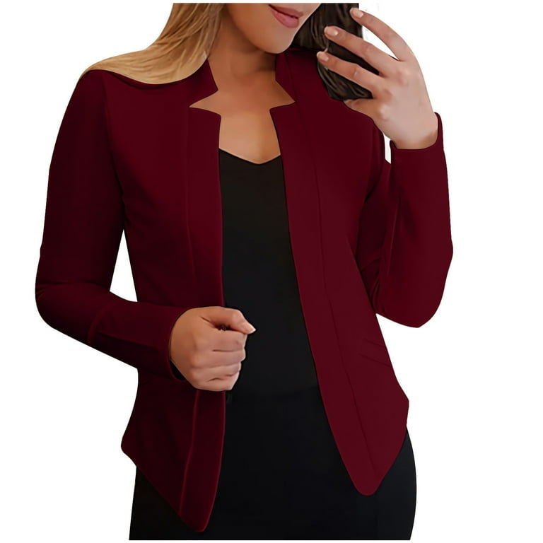 chinese dress ladies Women Blazer Jacket Blazer Deconstructed Blazers for Women Open Front Dress  Blazers Jacket Comfy Office Work Business Black at Amazon Women's Clothing  store