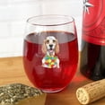thumbnail image 4 of Autism Awareness English Setter Accept Understand Love 15oz Stemless Wine Glass Mug Dog Lover Wine Glasses Cup - 12003, 4 of 5