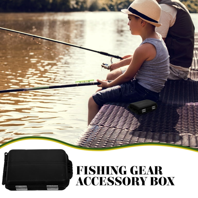 Fishing Tackle Box Fishing Lure Container Fishing Gears Box Bait Container  Portable Fishing Lure Box 