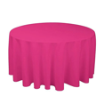 thumbnail image 1 of 1pcs Polyester Round Tablecloth Whiteblackredbluegold Solid Table Cloth High-quality Gift compatible Wedding Birthday Party Table Cover Home Decor, 1 of 5