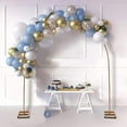 thumbnail image 2 of Miumaeov 7.5ft Iron Arch Flower Balloon Photo Stand Holder Wedding Party Decor Gold, 2 of 9