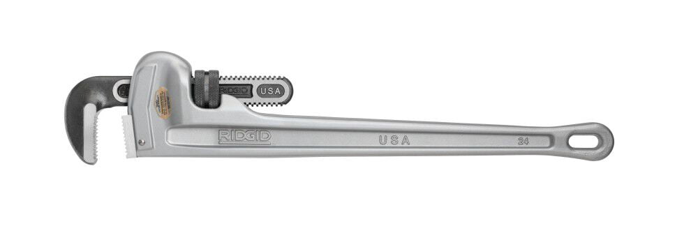RIDGID 24 in. L Adjustable Wrench 1 pc.