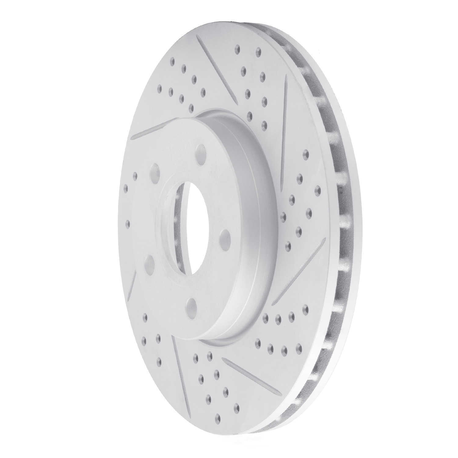 Dynamic Friction Company 830-54067R DFC Geoperformance Rotor - Drilled and Slotted
