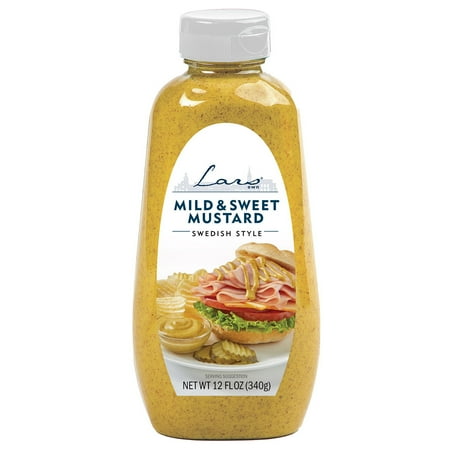 Lars Own Mild & Sweet Mustard 12oz (Pack of 2)