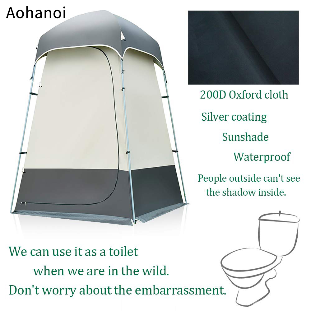 Aohanoi Outdoor Shower Tent Changing Room Privacy Portable Camping Shelters - image 4 of 6