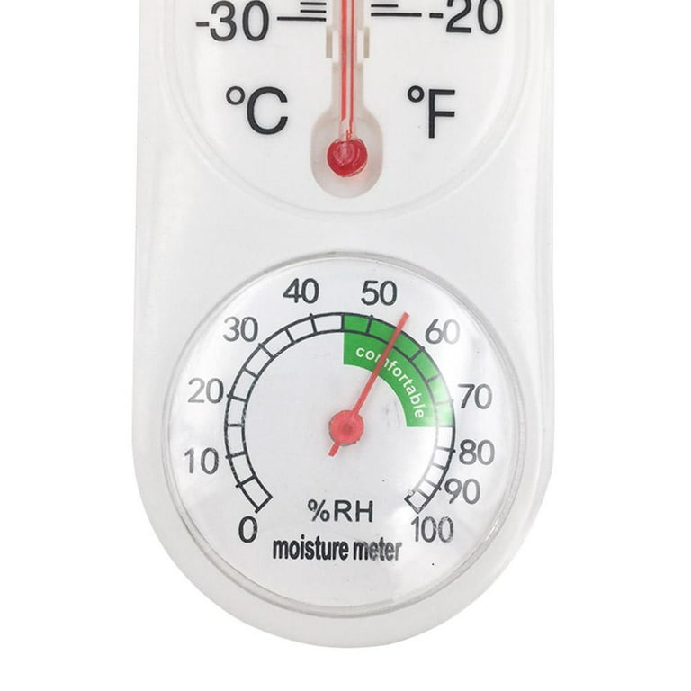 Indoor Outdoor Thermometer Hygrometer 2 in 1 Temperature Humidity Gauge  Meter R9UF