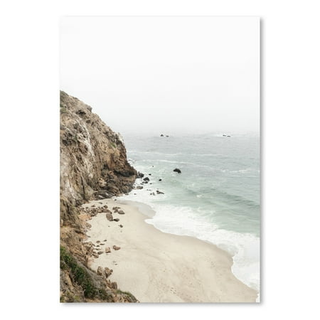 UPC: 0686457558419 | Americanflat California Coast by Sisi And Seb Poster Art Print