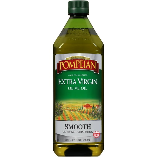 Pompeian Smooth Extra Virgin Olive Oil 32 fl oz
