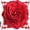 Red Case, variant on Flower Pillow Decorative Throw Pillow 3D Rose – Vintage Flower Pillow for Living Room, Bedroom, Sofa