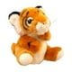 thumbnail image 4 of Guantes de títere de mano de animal de lujoso títere imaginativo tigre de peluche tigre tigre interactivo para enseñar regalo para niñas niñas marrón, 4 of 9