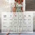 thumbnail image 6 of MORTTIC Women's V-Neck Long Sleeve Maxi Dress, Summer Resort Wear with Fashion Prints and Flowy Big Hem Beach Dresses, 6 of 6