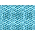 thumbnail image 1 of Ahgly Company Indoor Rectangle Patterned Dark Turquoise Green Area Rugs, 2' x 5', 1 of 6