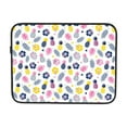 thumbnail image 7 of Cute Floral Pattern Portable Laptop Sleeve Compatible with MacBook Air Notebook Computer Case for Men Women College School Students, 7 of 7