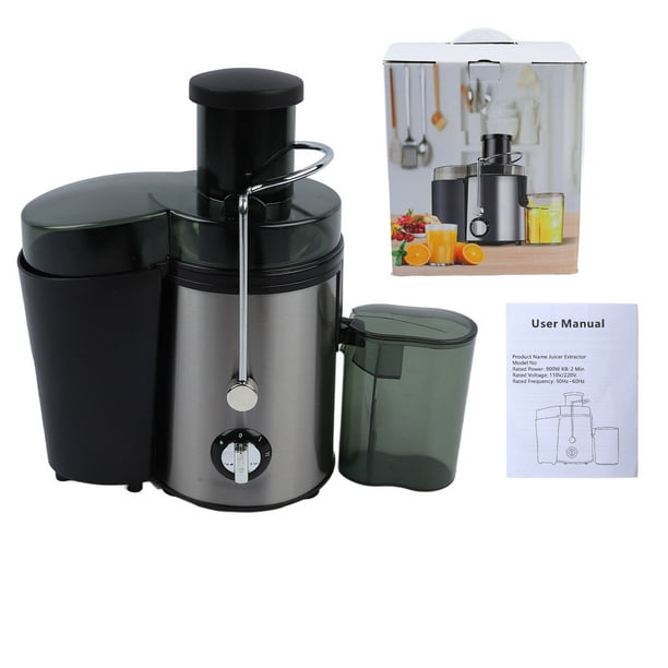 Máquina exprimidora multifuncional Exprimidor eléctrico doméstico de frutas y verduras Electrodomésticos de cocina